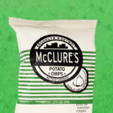 Pickle Flavored Potato Chips